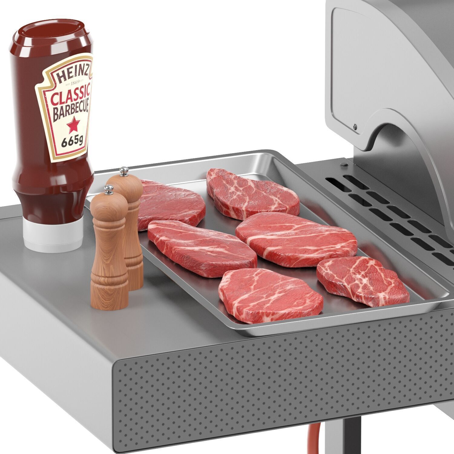 TOWER BBQ 3D model_2