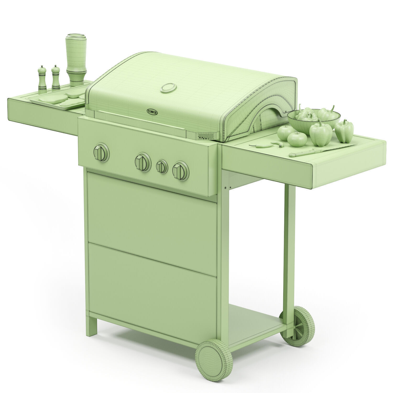 TOWER BBQ 3D model_6