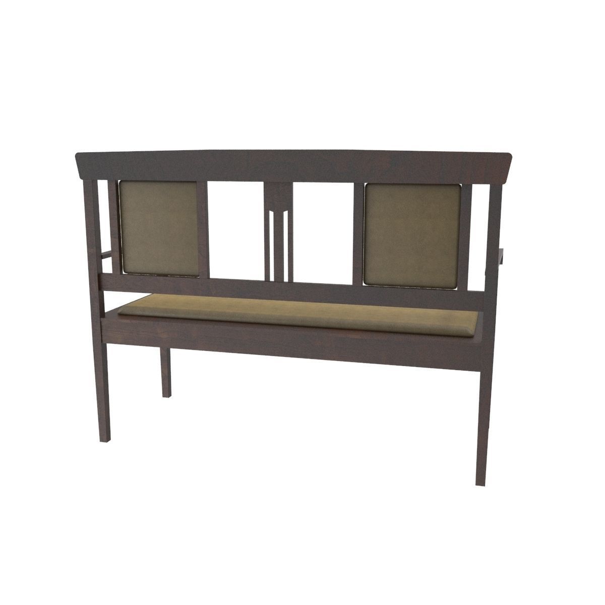 Antique sofa 3D model_14