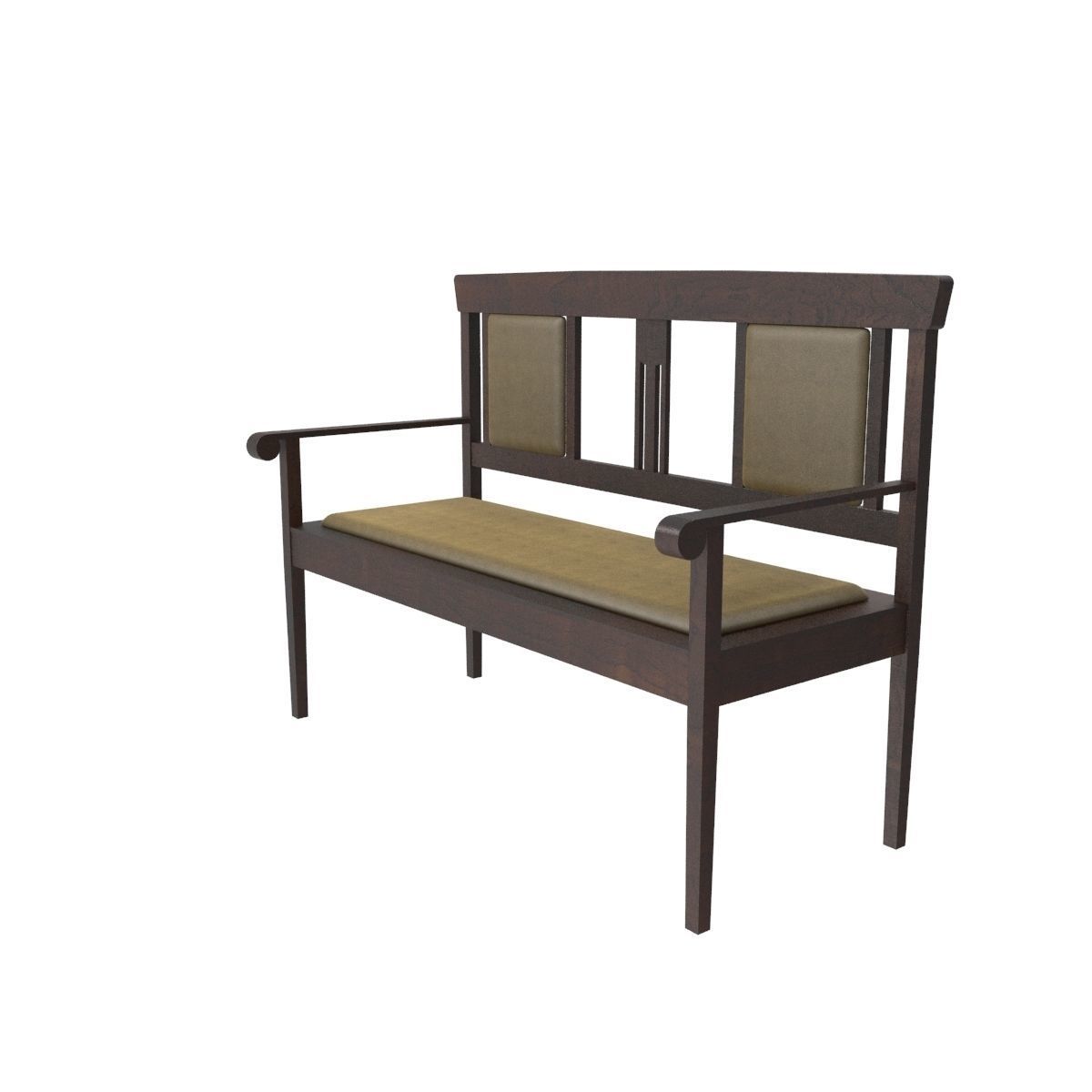 Antique sofa 3D model_31