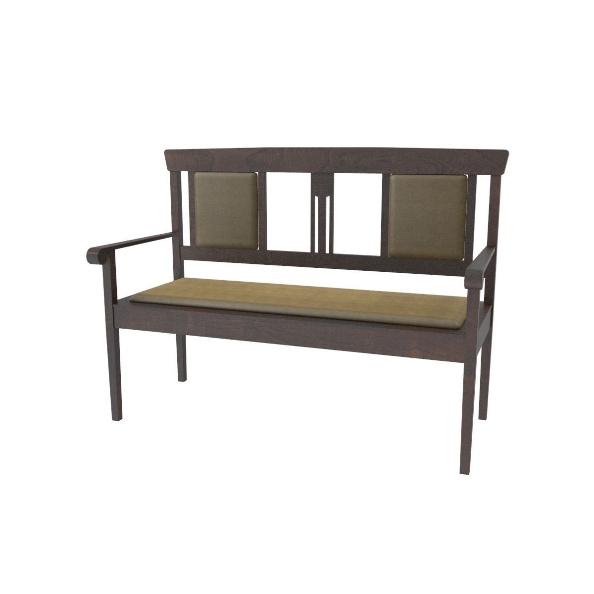 Antique sofa 3D model_32