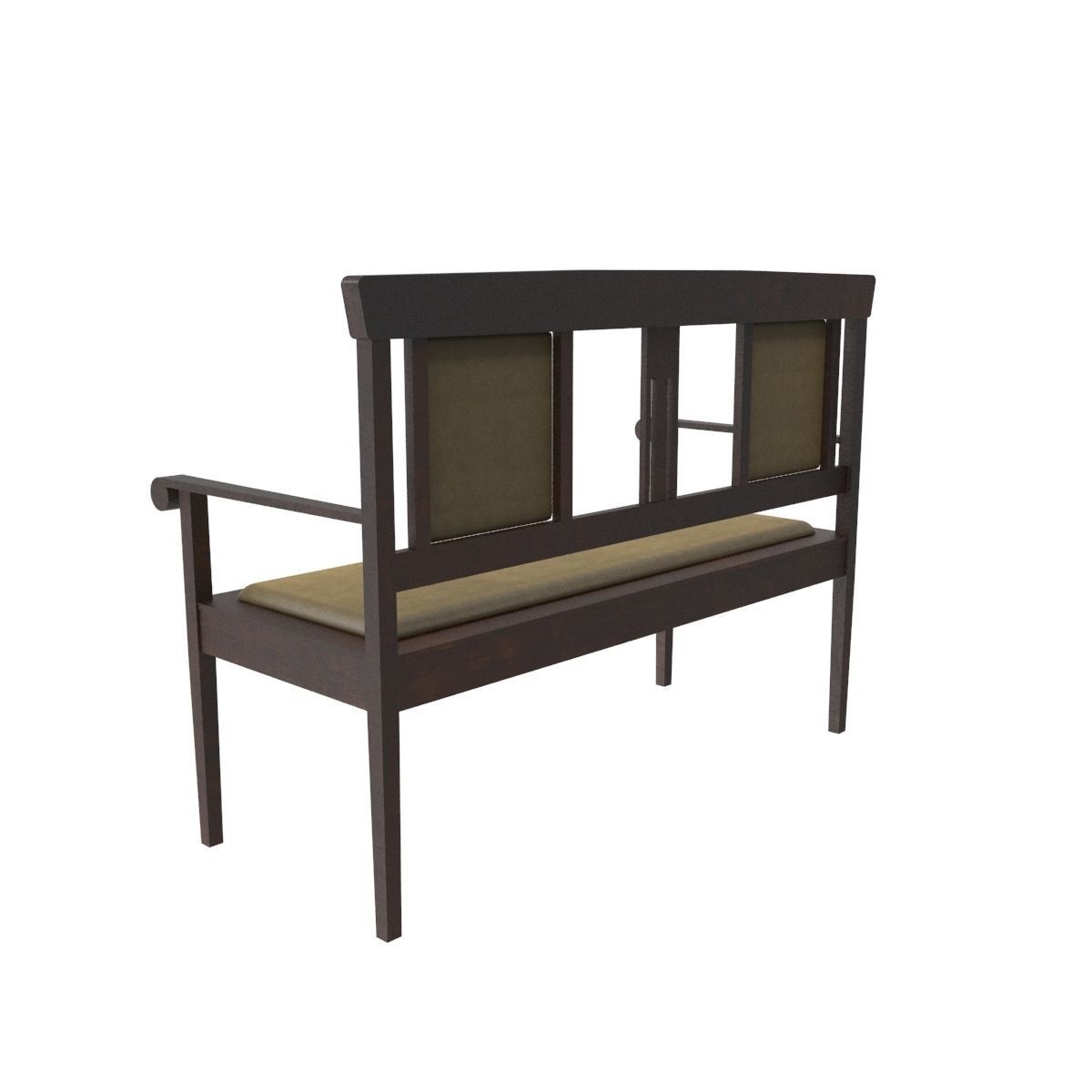 Antique sofa 3D model_22