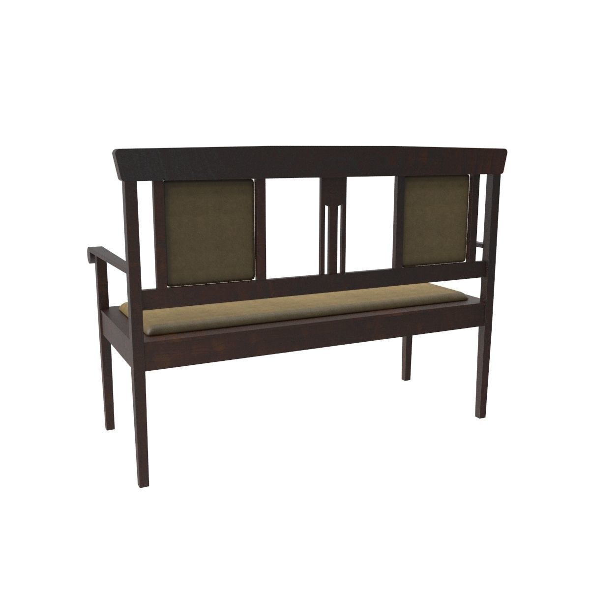 Antique sofa 3D model_19