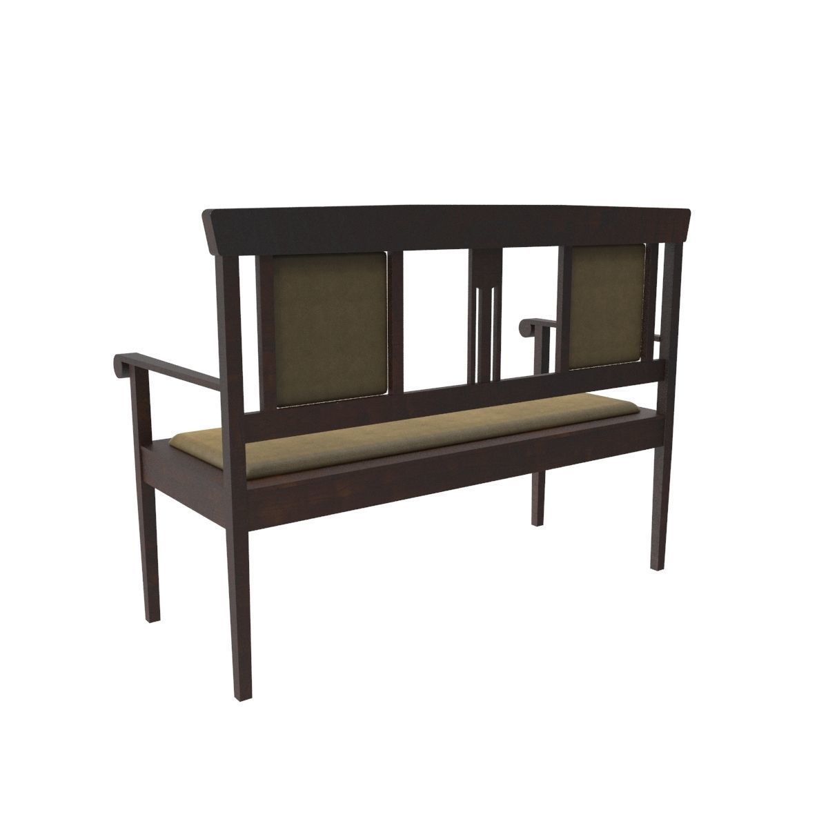 Antique sofa 3D model_21