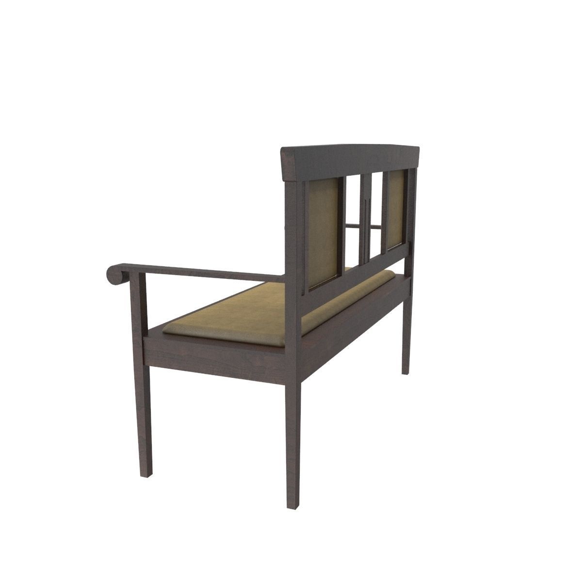 Antique sofa 3D model_26