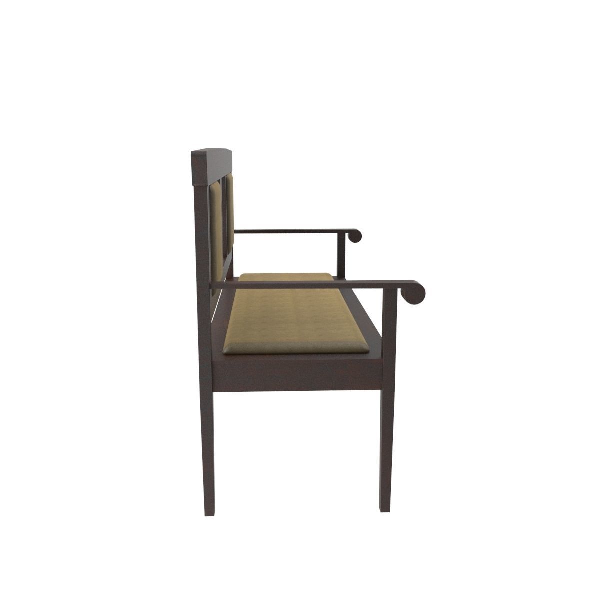 Antique sofa 3D model_10