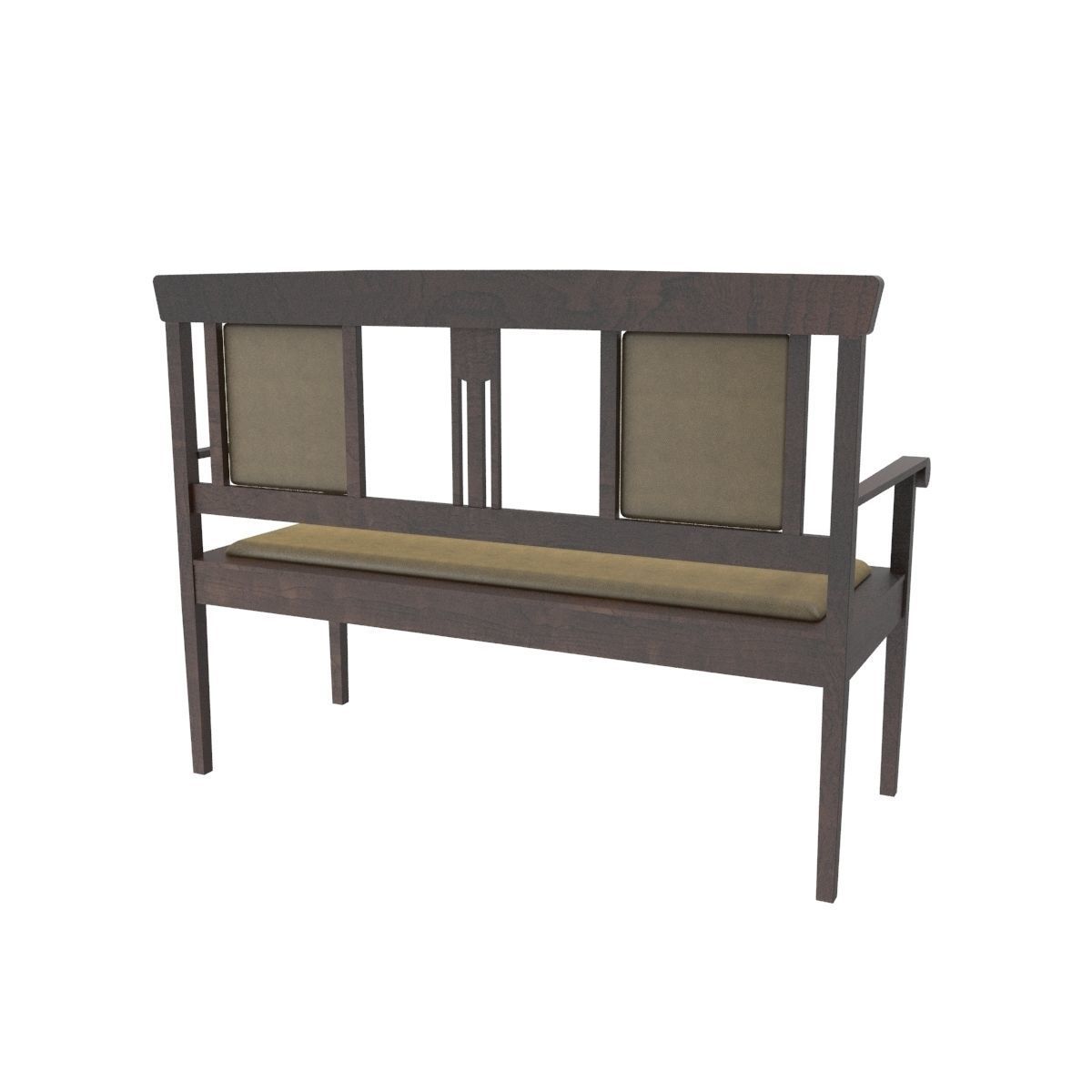 Antique sofa 3D model_15