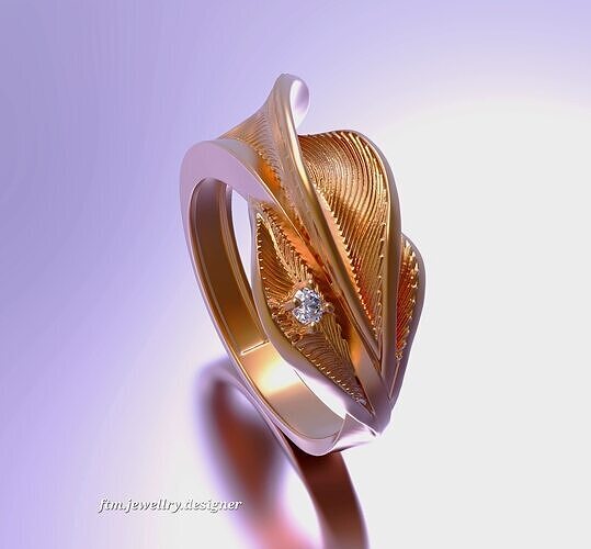 ring women 3D print model