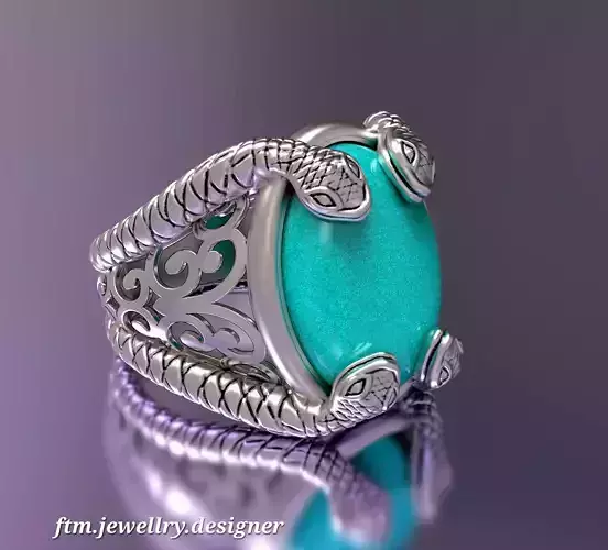 snake ring