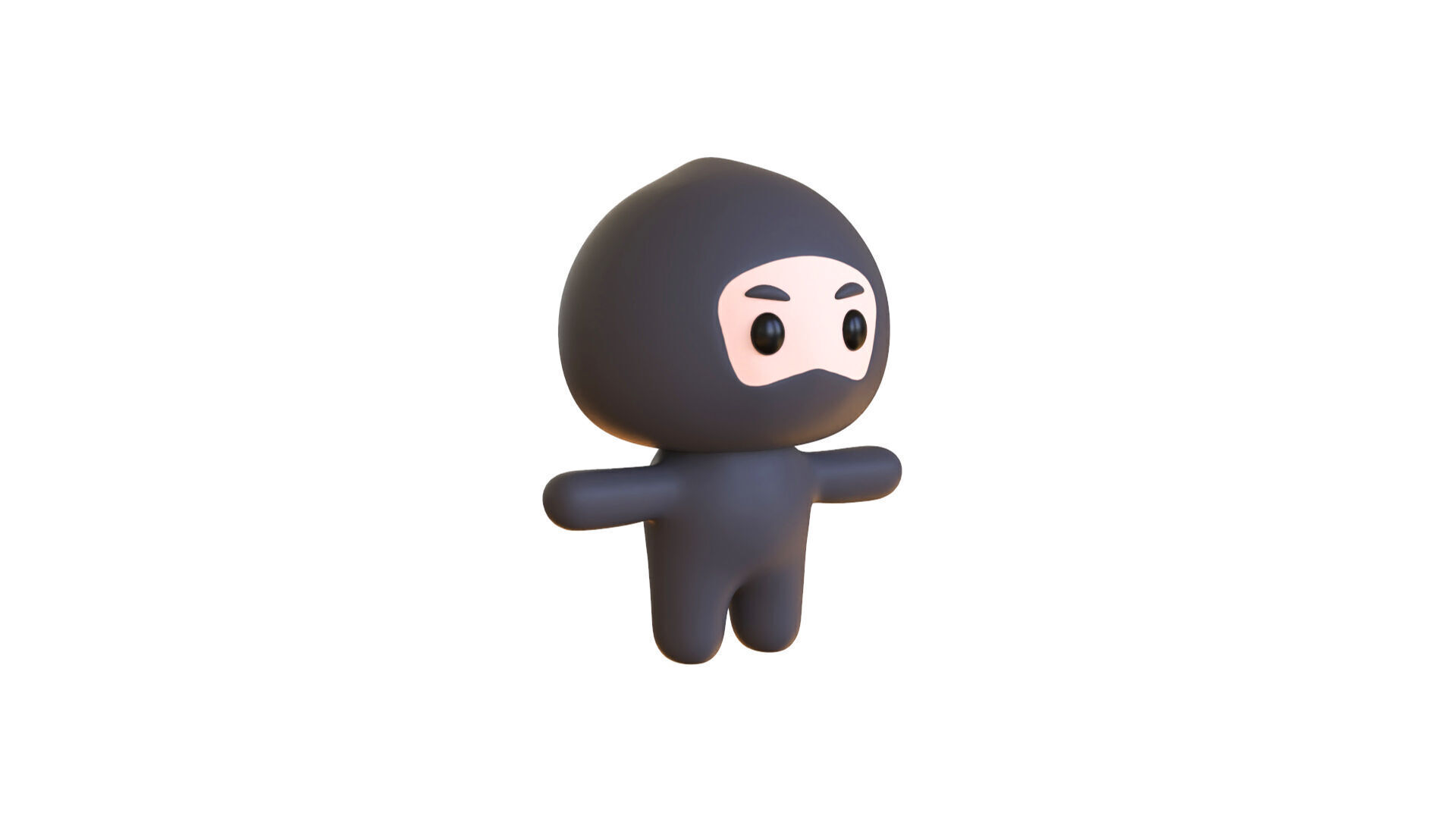 Low-Poly Character0010 Mascot Animated  Low-poly 3D model_18