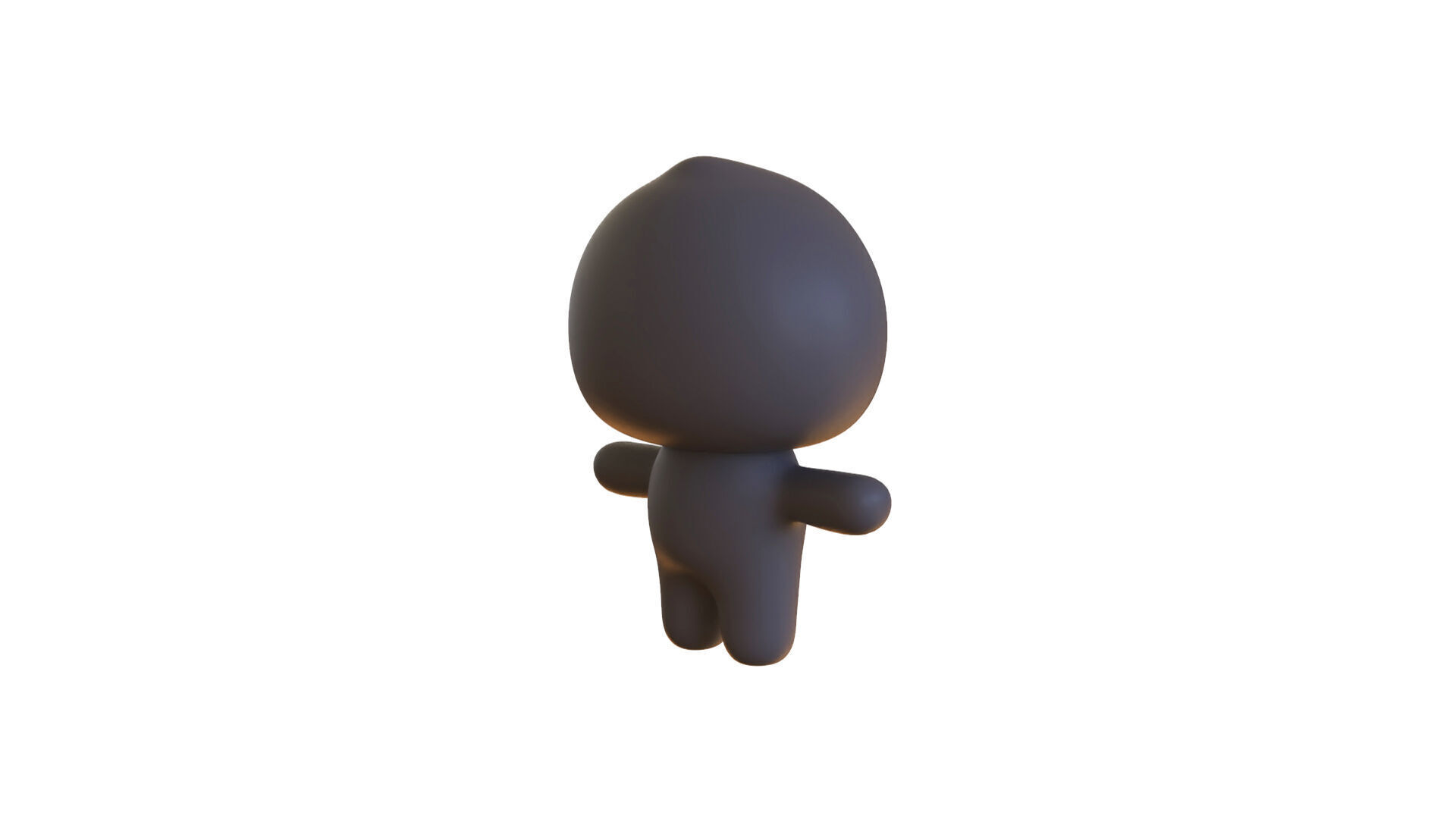 Low-Poly Character0010 Mascot Animated  Low-poly 3D model_14
