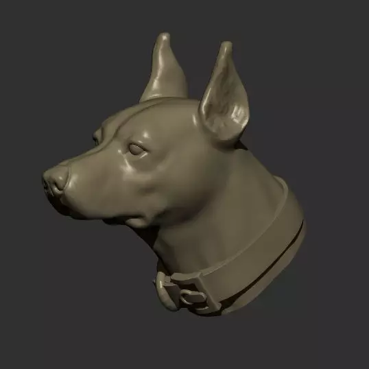 Dobermann 3D print model