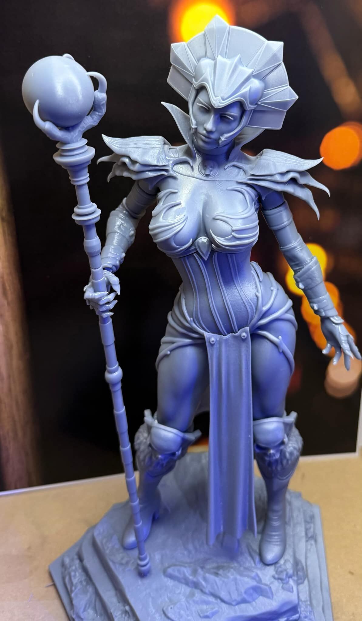Evil Lyn - MOTU Masters of the Universe - STL 3D print model 3D print model_10