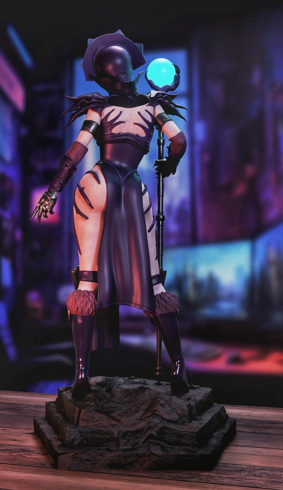 Evil Lyn - MOTU Masters of the Universe - STL 3D print model 3D print model_19