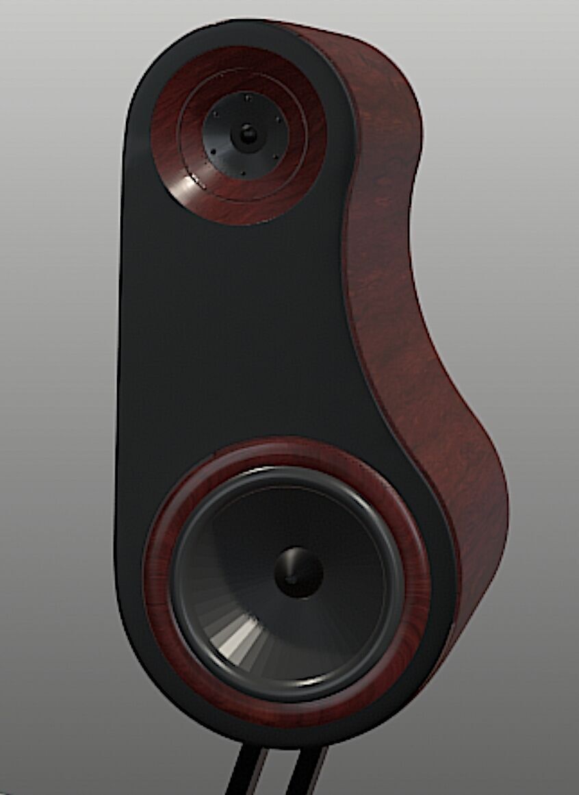 Salagar Sonics Symphony S210 Speakers- High Poly 3D Model 3D model_12