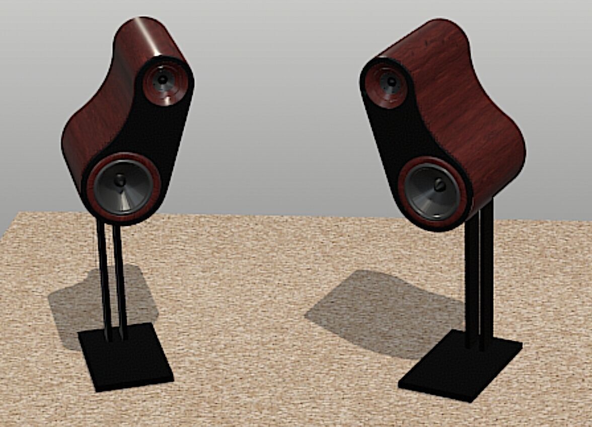Salagar Sonics Symphony S210 Speakers- High Poly 3D Model 3D model_6