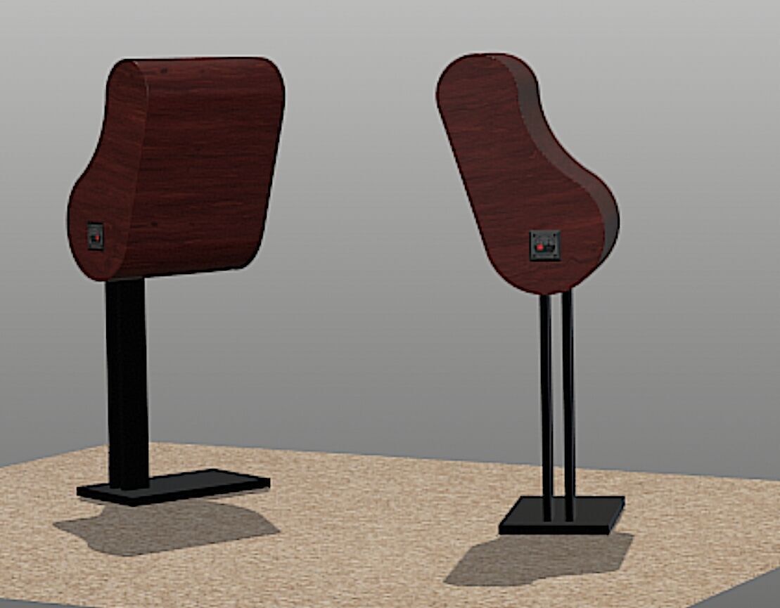 Salagar Sonics Symphony S210 Speakers- High Poly 3D Model 3D model_4