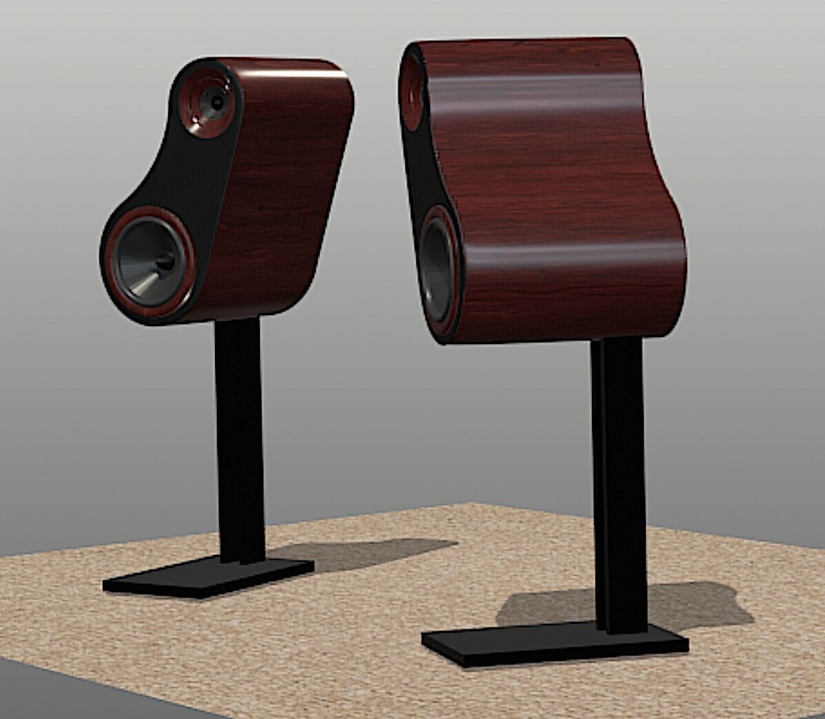 Salagar Sonics Symphony S210 Speakers- High Poly 3D Model 3D model_1