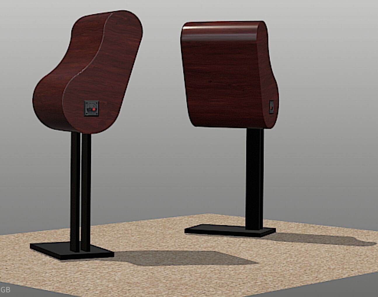 Salagar Sonics Symphony S210 Speakers- High Poly 3D Model 3D model_2