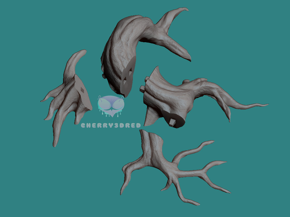 NSFW Red Riding Hood 3d Print STL Non and Pre Supported version 3D print model_13