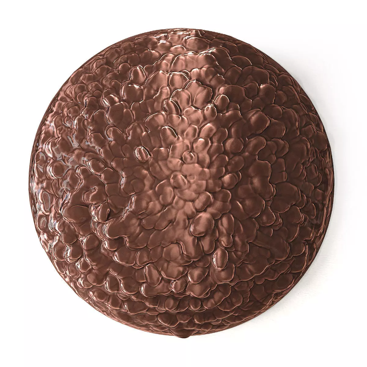 Decorative panel made of bronze Free 3D model