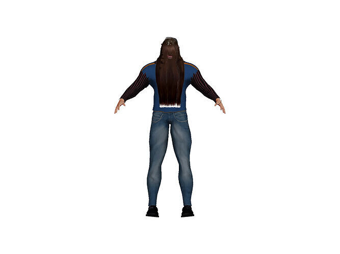 Lilly 3D model
