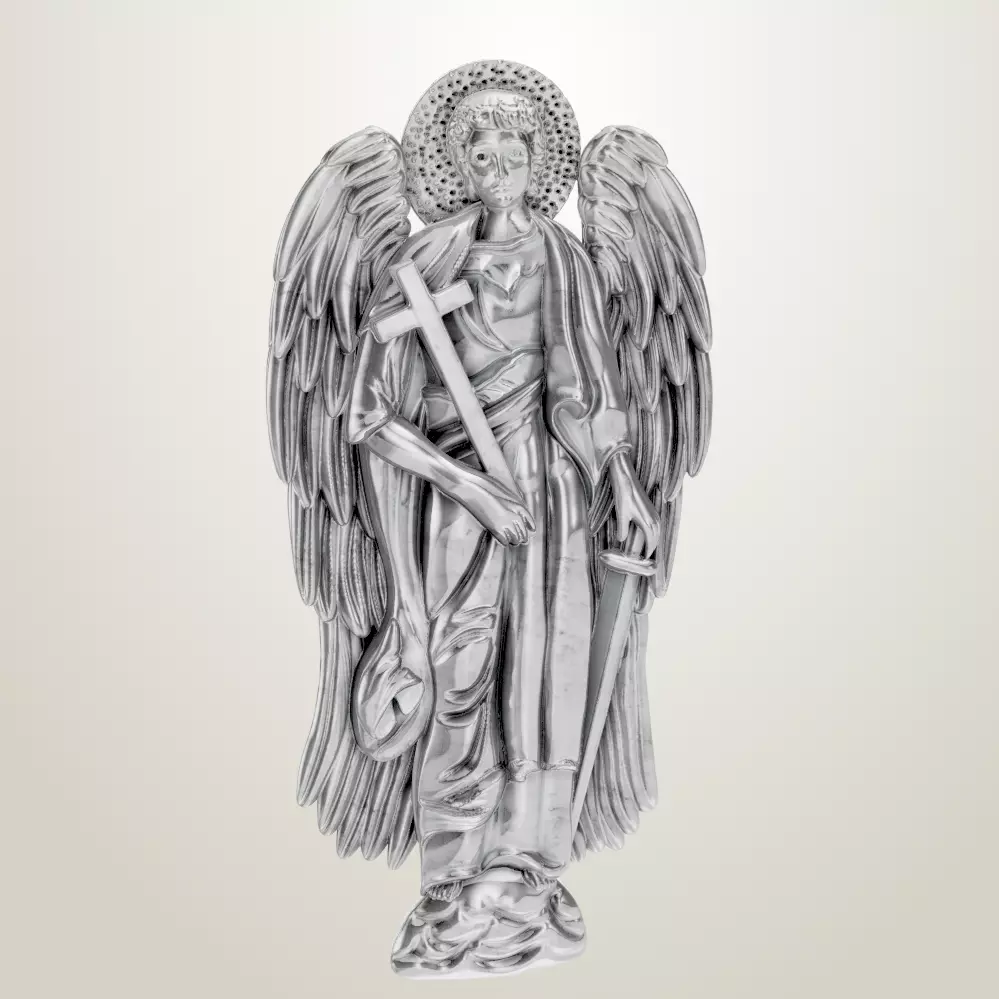 angel pendant 5 3D print model_0