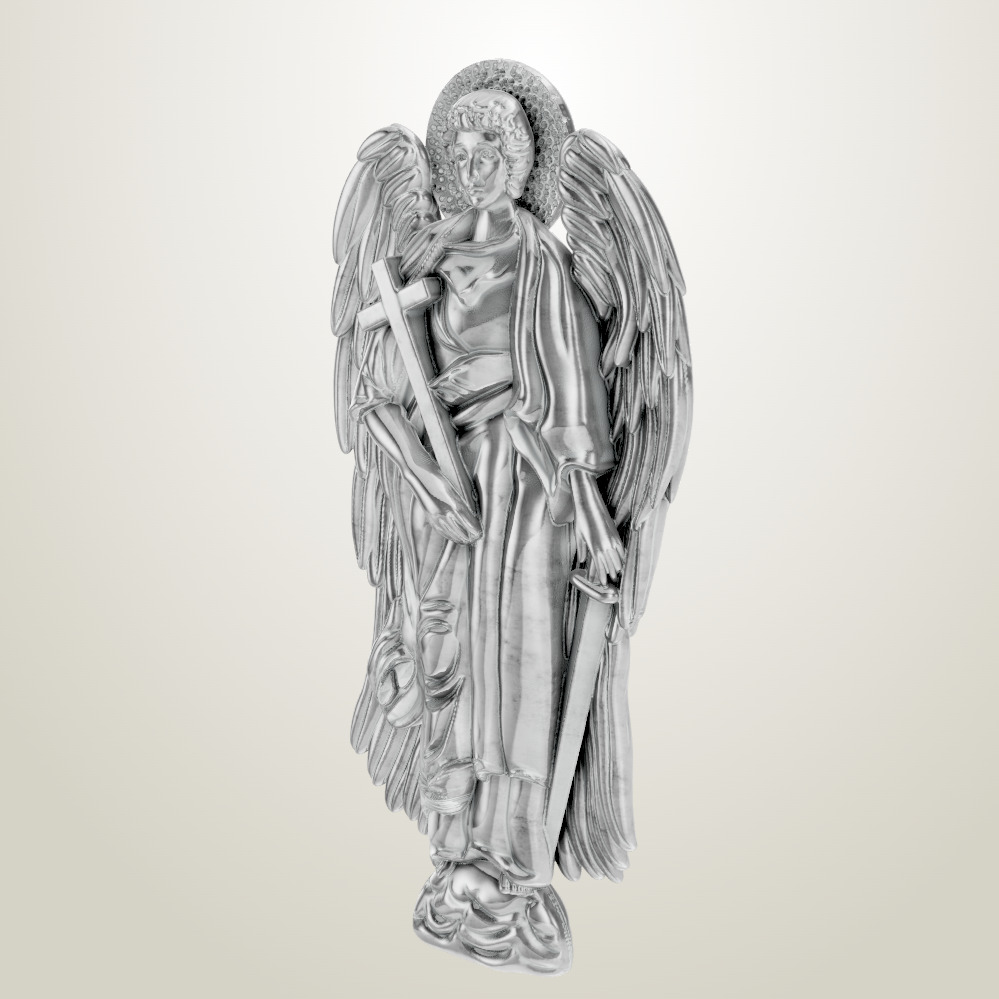 angel pendant 5 3D print model_1
