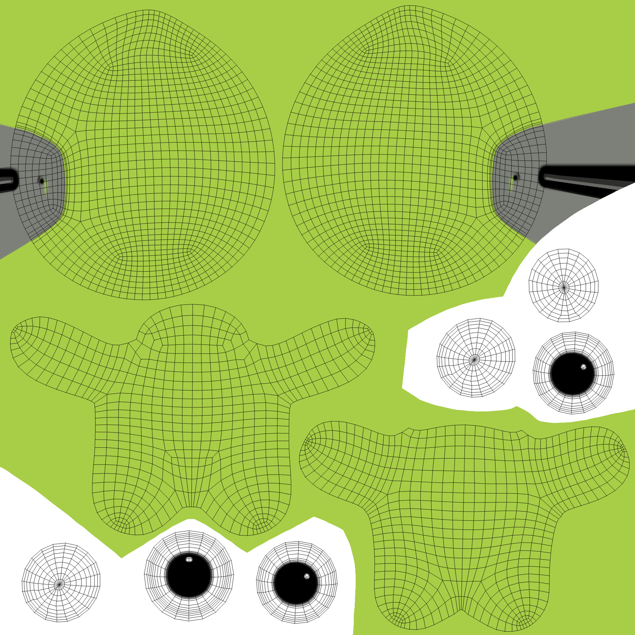 Low-Poly Character0011 Monster Mascot Animated Low-poly 3D model_22