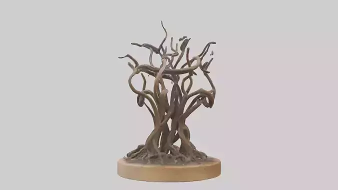 Roots in Motion sculpture model