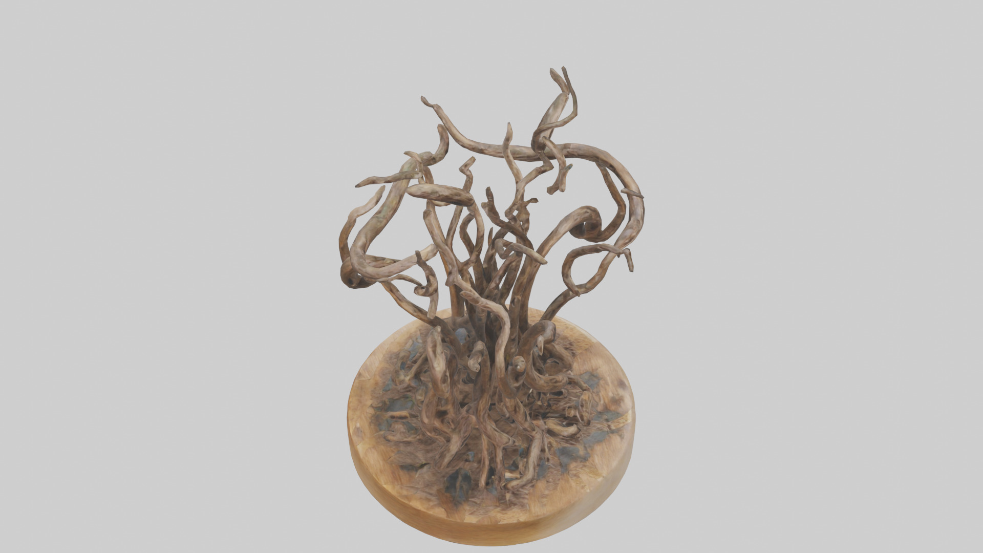 Roots in Motion sculpture model Low-poly 3D model_18