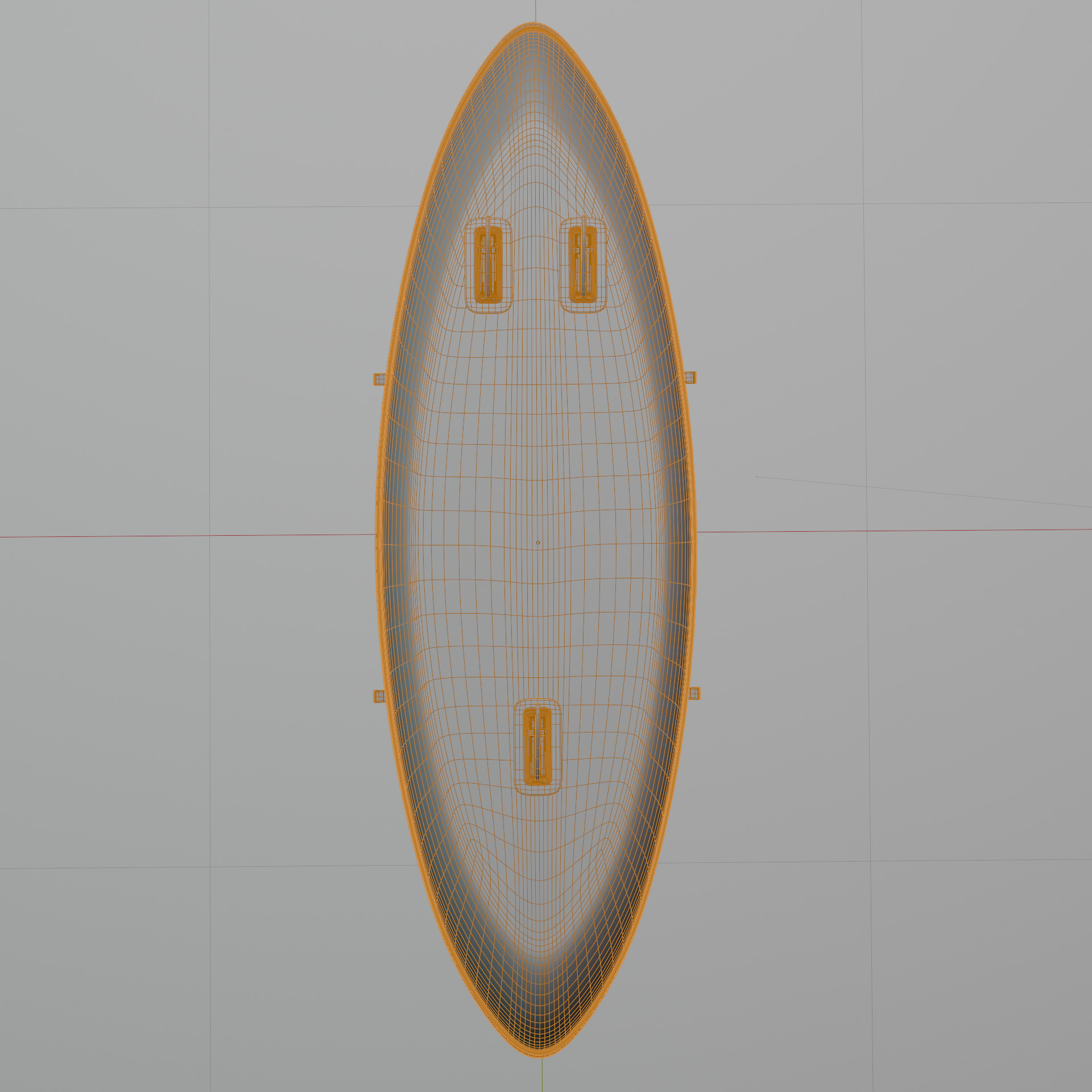 Retrospec Coaster Single  Tandem Inflatable Kayak Low-poly 3D model_24