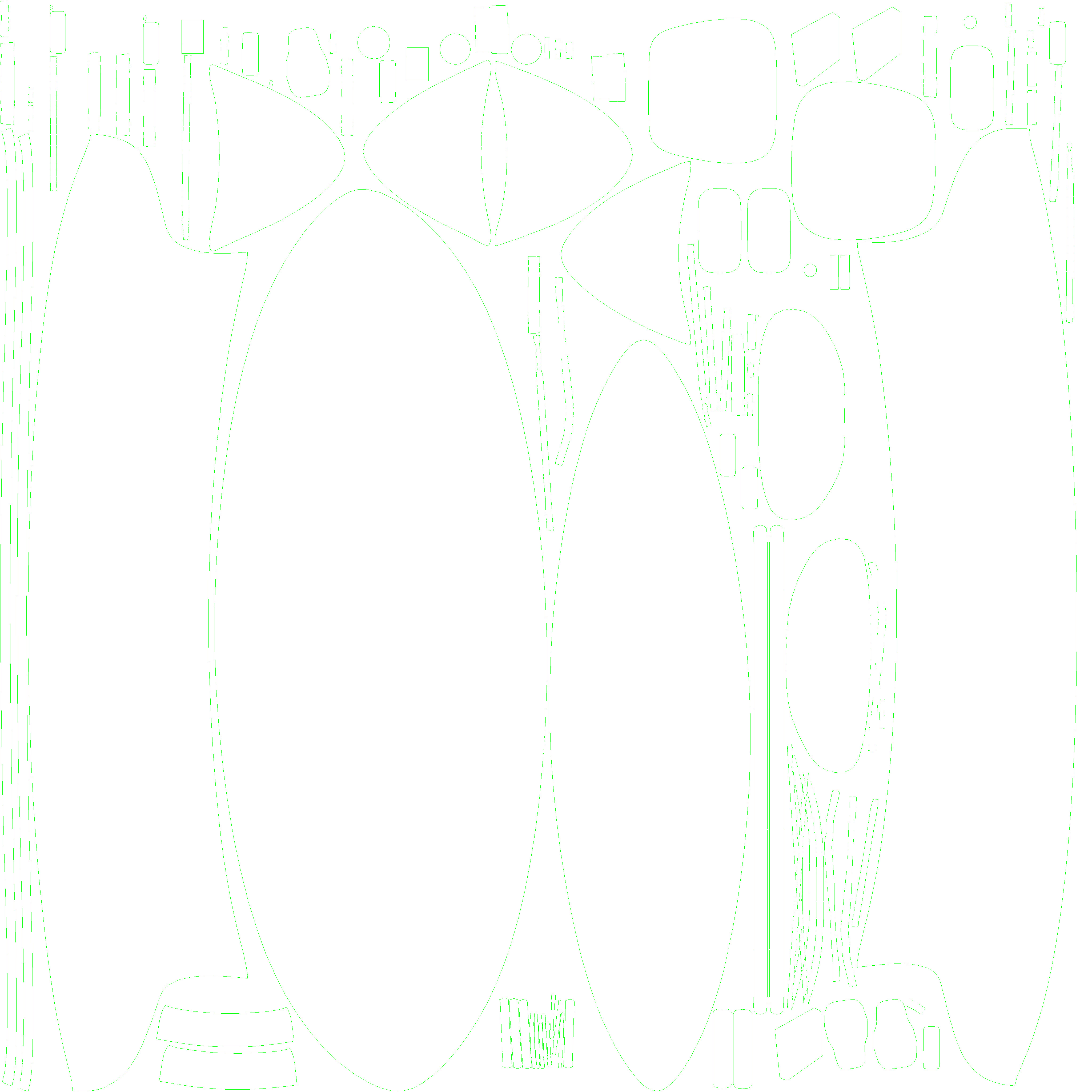 Retrospec Coaster Single  Tandem Inflatable Kayak Low-poly 3D model_22