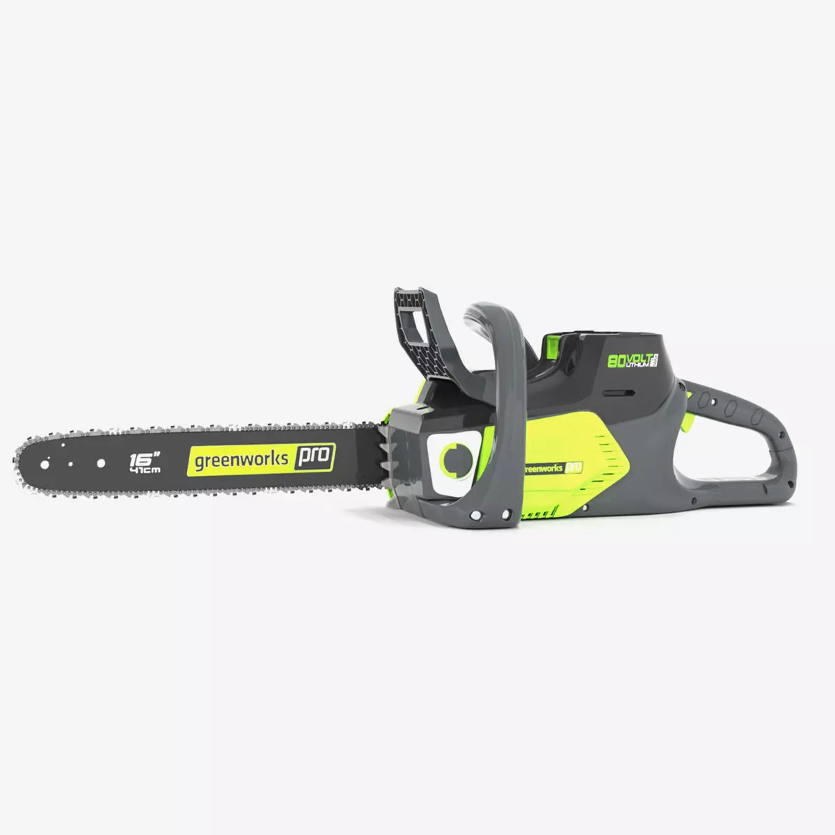 Greenworks 80V 16 Brushless Cordless Chainsaw Low-poly 3D model