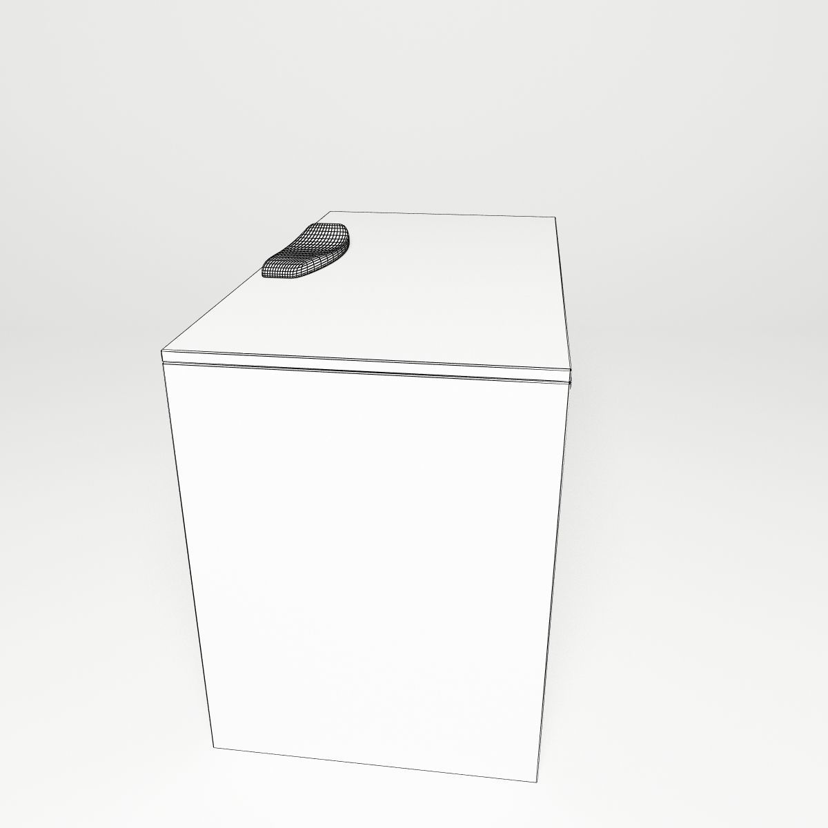 Manicure table b 3D model_2