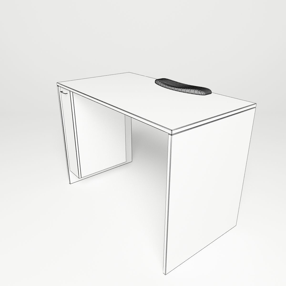 Manicure table b 3D model_6
