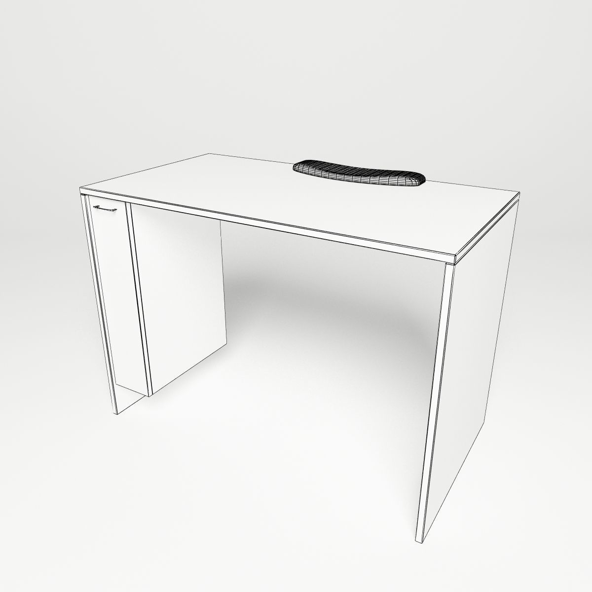 Manicure table b 3D model_7