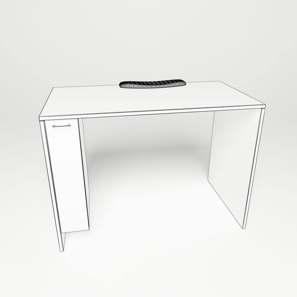 Manicure table b 3D model_1