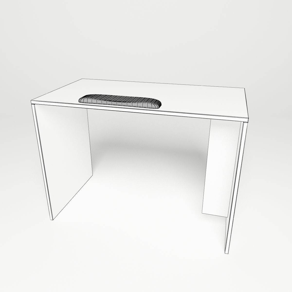 Manicure table b 3D model_4