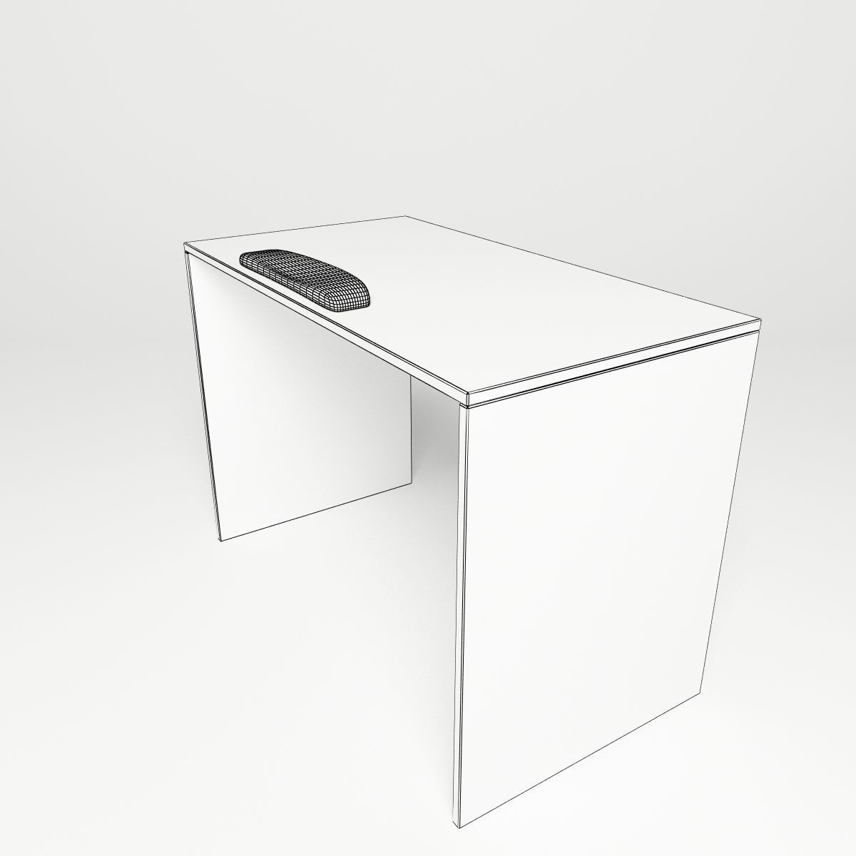 Manicure table b 3D model_3