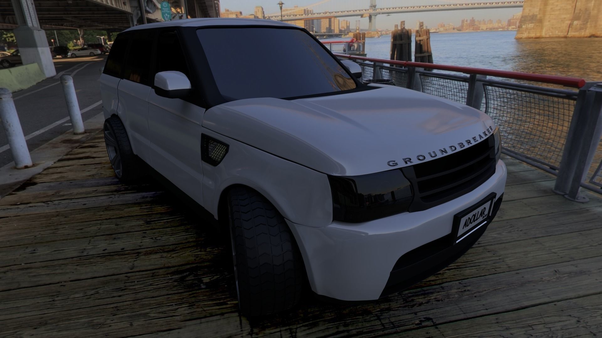 Range Rover Sport 2006 Free 3D model_1