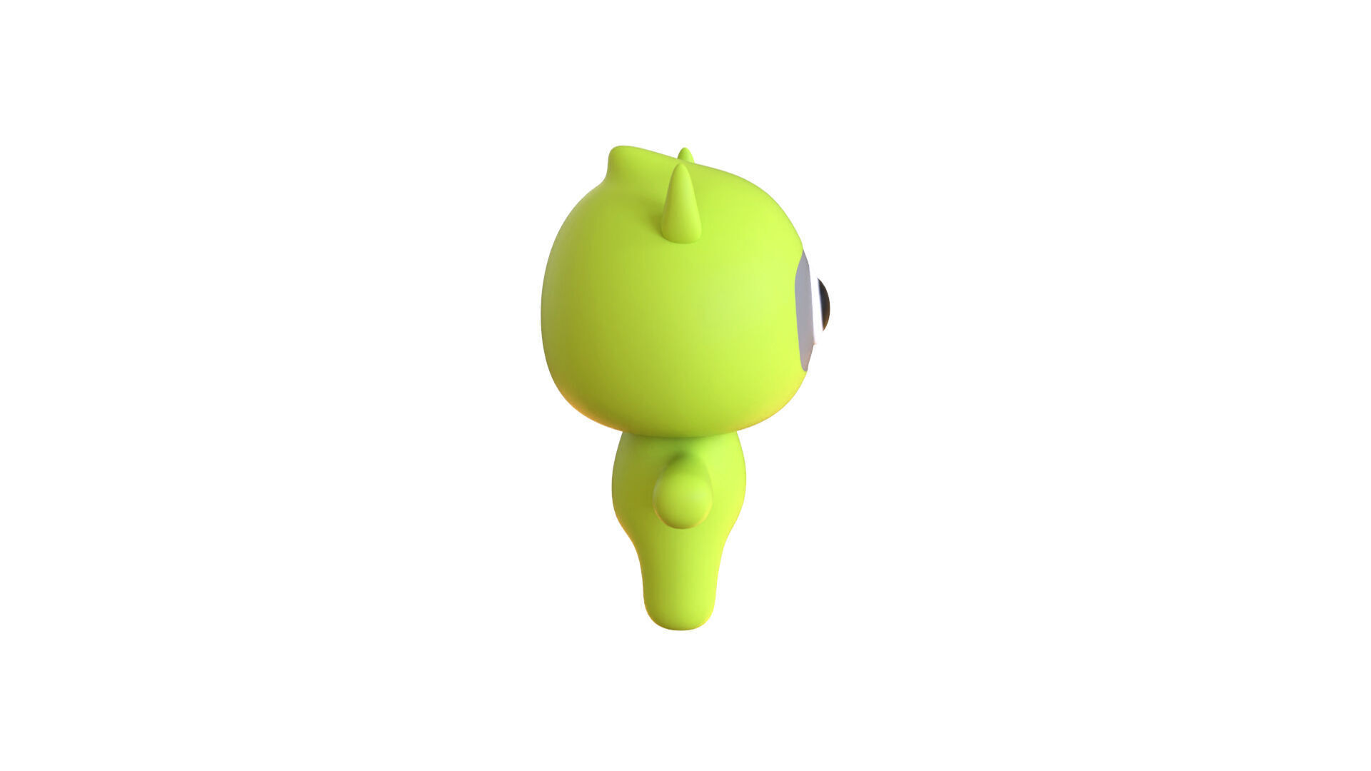 Low-Poly Character0012 Monster Mascot Animated Low-poly 3D model_17