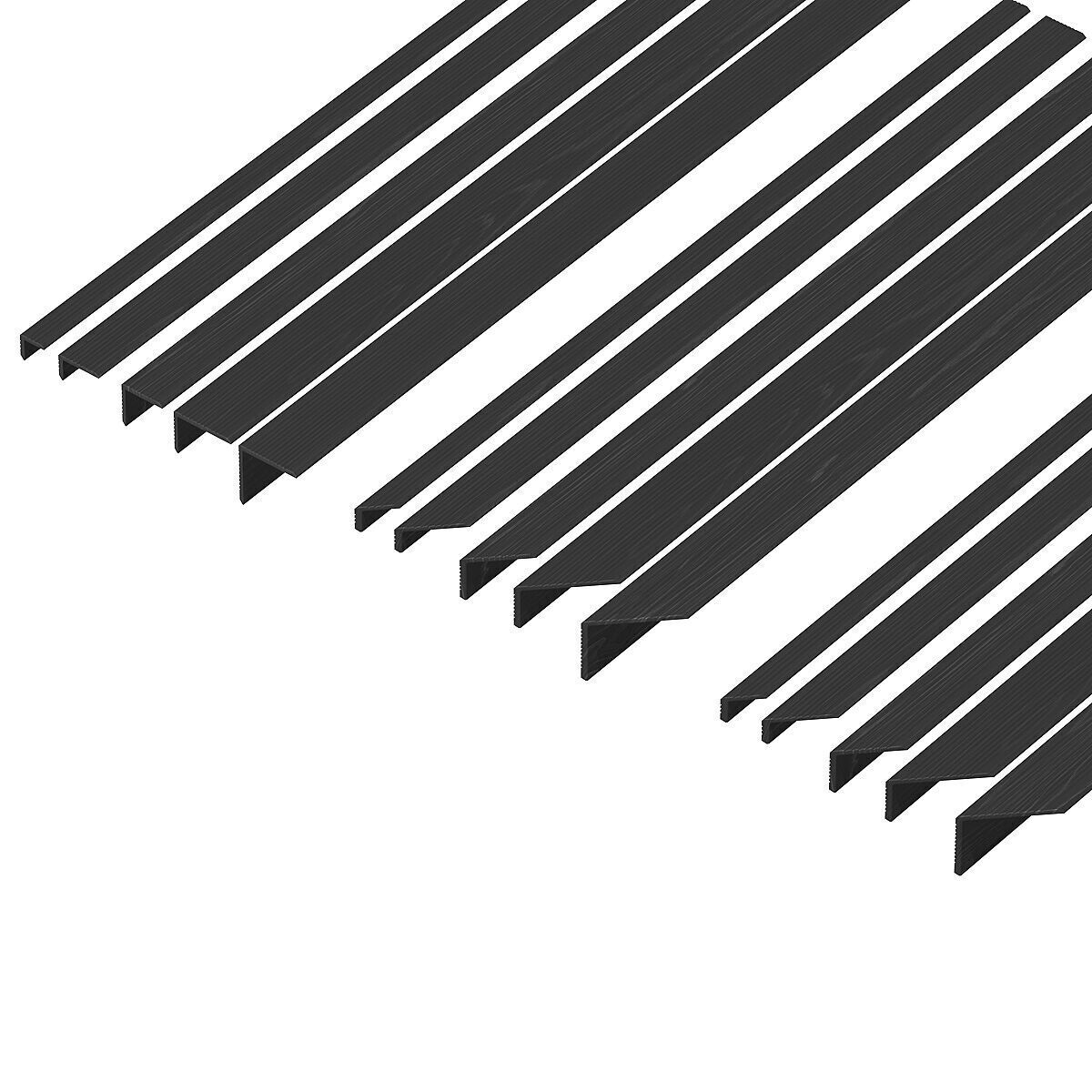 Decking board with corners 3D model_9