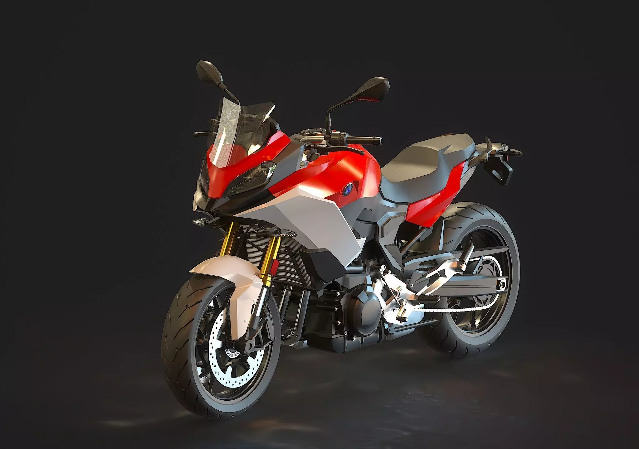 Base model F-900-X-R 2020 3D model_0