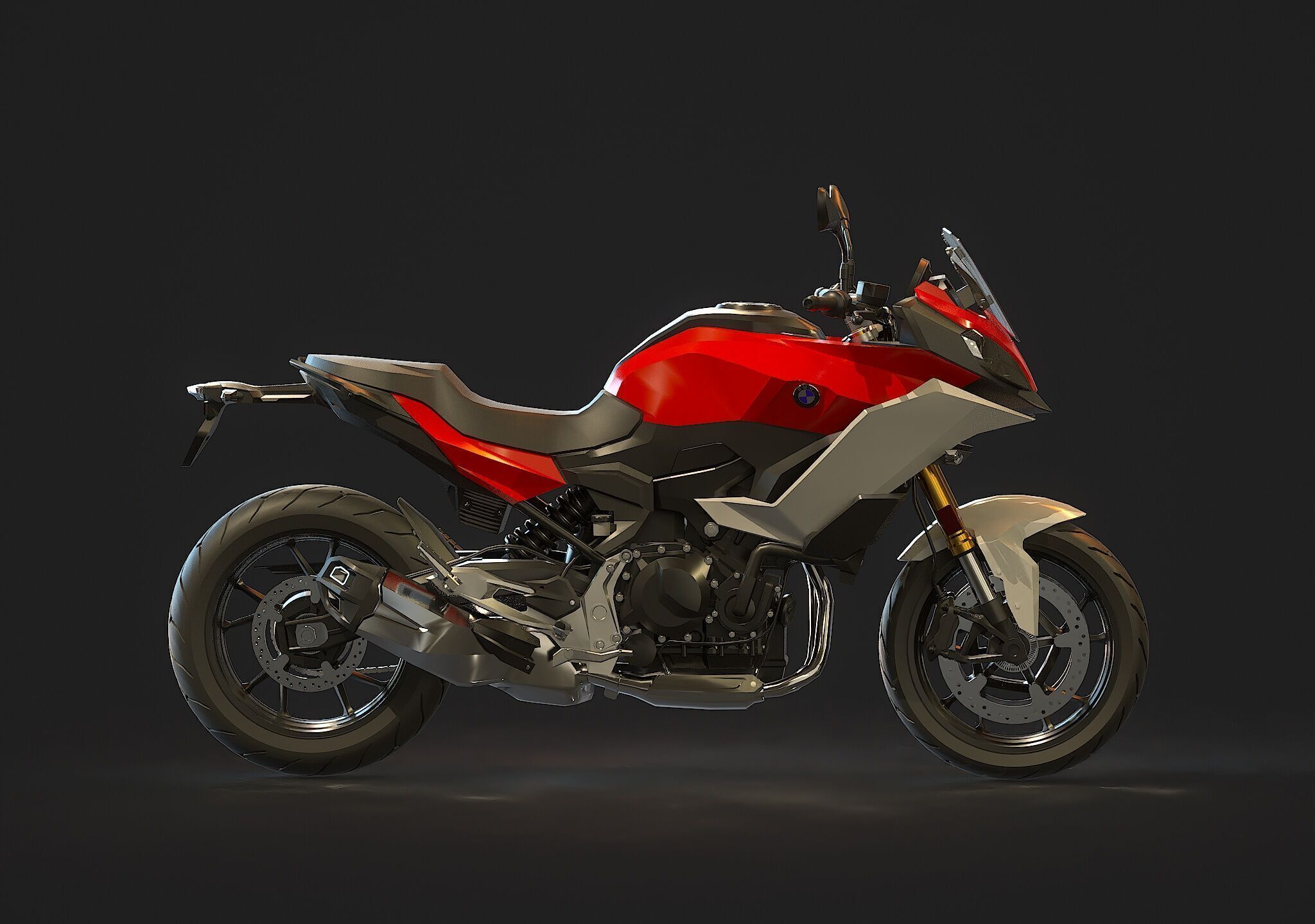 Base model F-900-X-R 2020 3D model_5