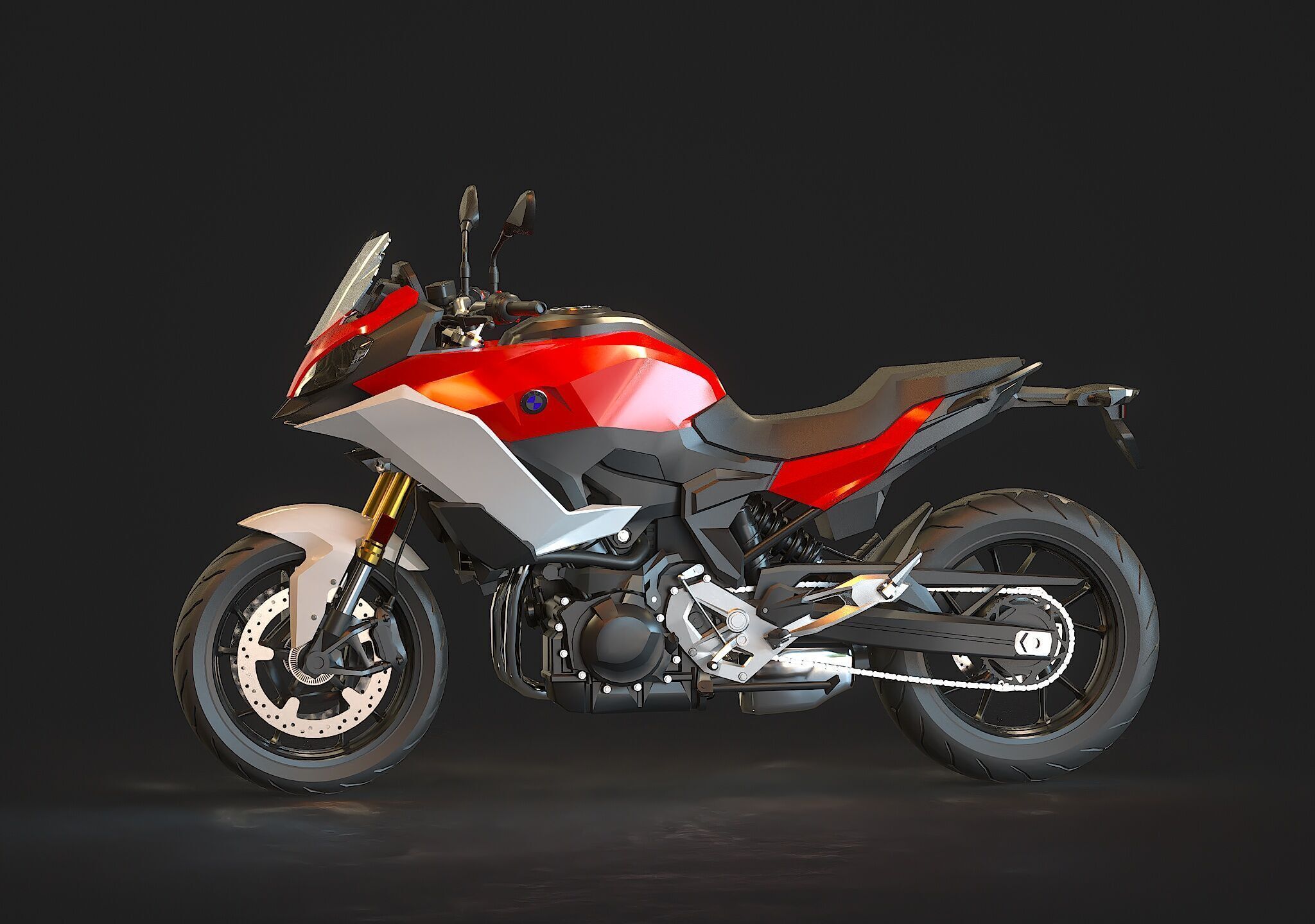 Base model F-900-X-R 2020 3D model_3