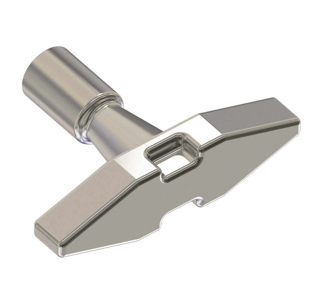 Industrial Drum Key 3D print model_2