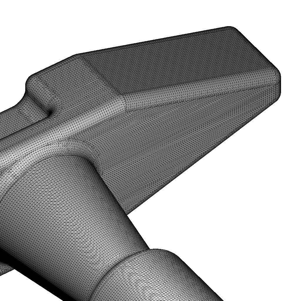 Industrial Drum Key 3D print model_4