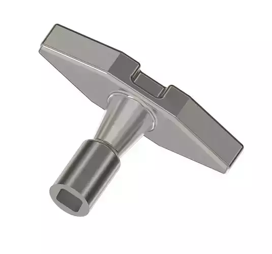 Industrial Drum Key 3D print model