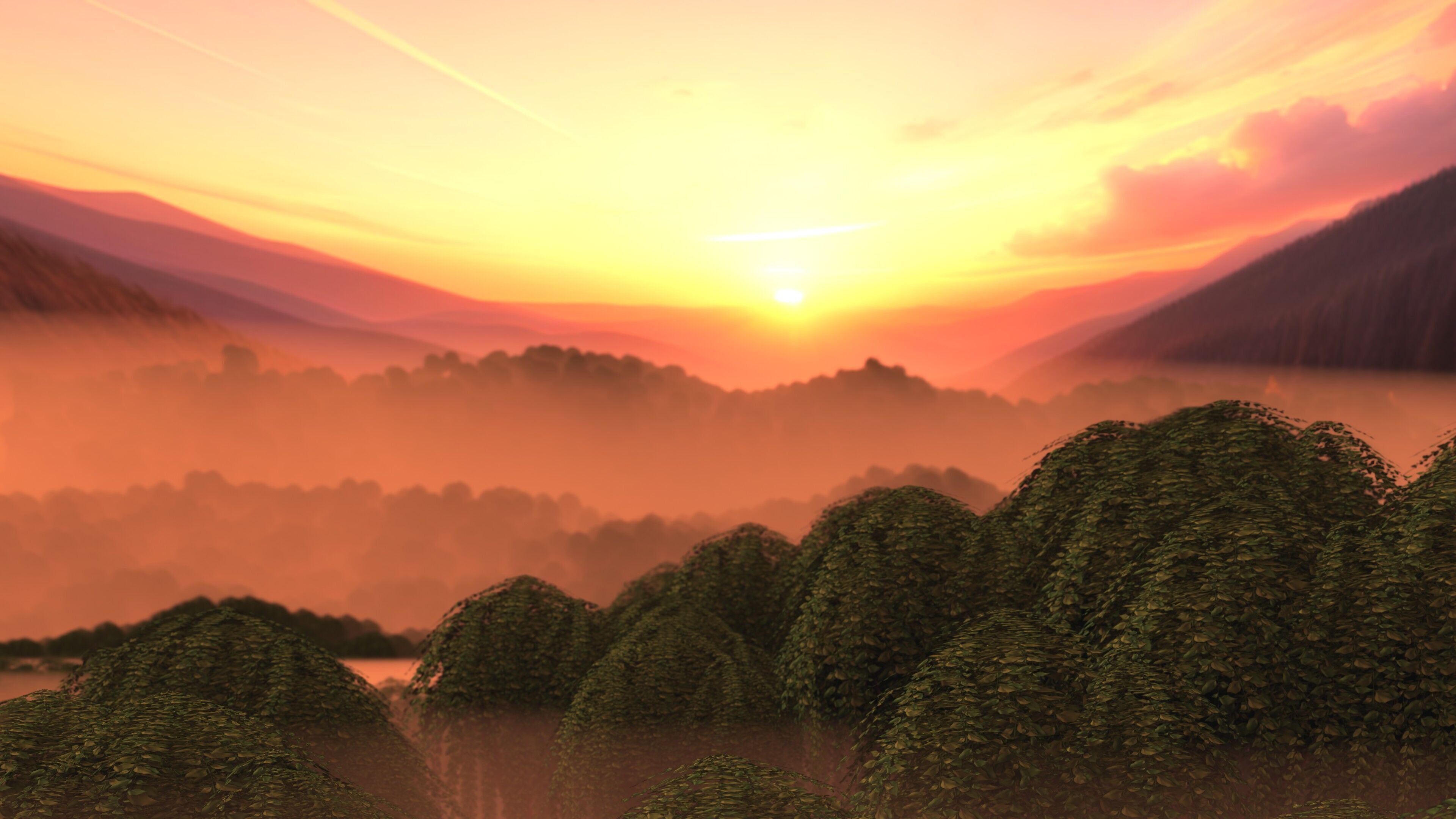 Stylized LowPoly Tree Pack Low-poly 3D model_9